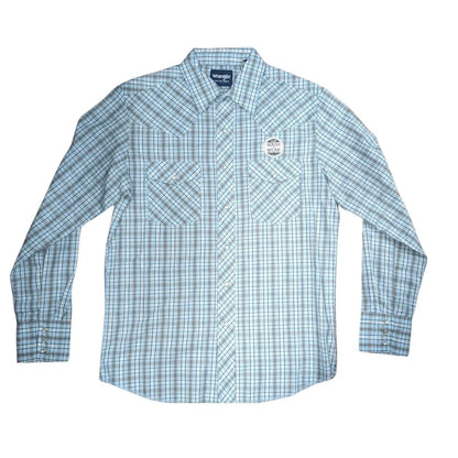 Wrangler Men's Sport Western Snap Shirt - Long Sleeves Regular Sizes - Assorted weis-western-wear