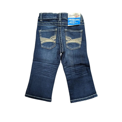Wrangler Boys' 20X Vintage Boot Cut Jean weis-western-wear