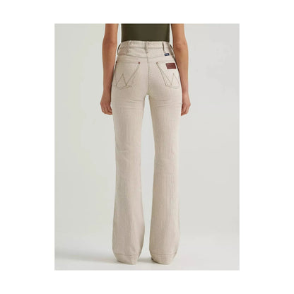 Wrangler Women's Bailey Pinstripe High Rise Trouser Jean