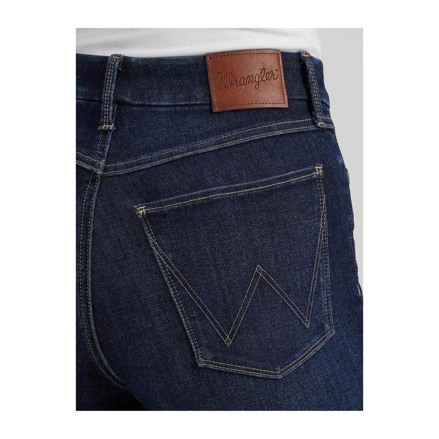 Wrangler Women's BeSpoke Madilyn Dark Wash High Rise Flare Jeans