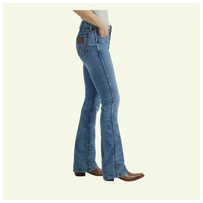 Wrangler Women's High Rise Bailey Bootcut Jeans - CLEARANCE