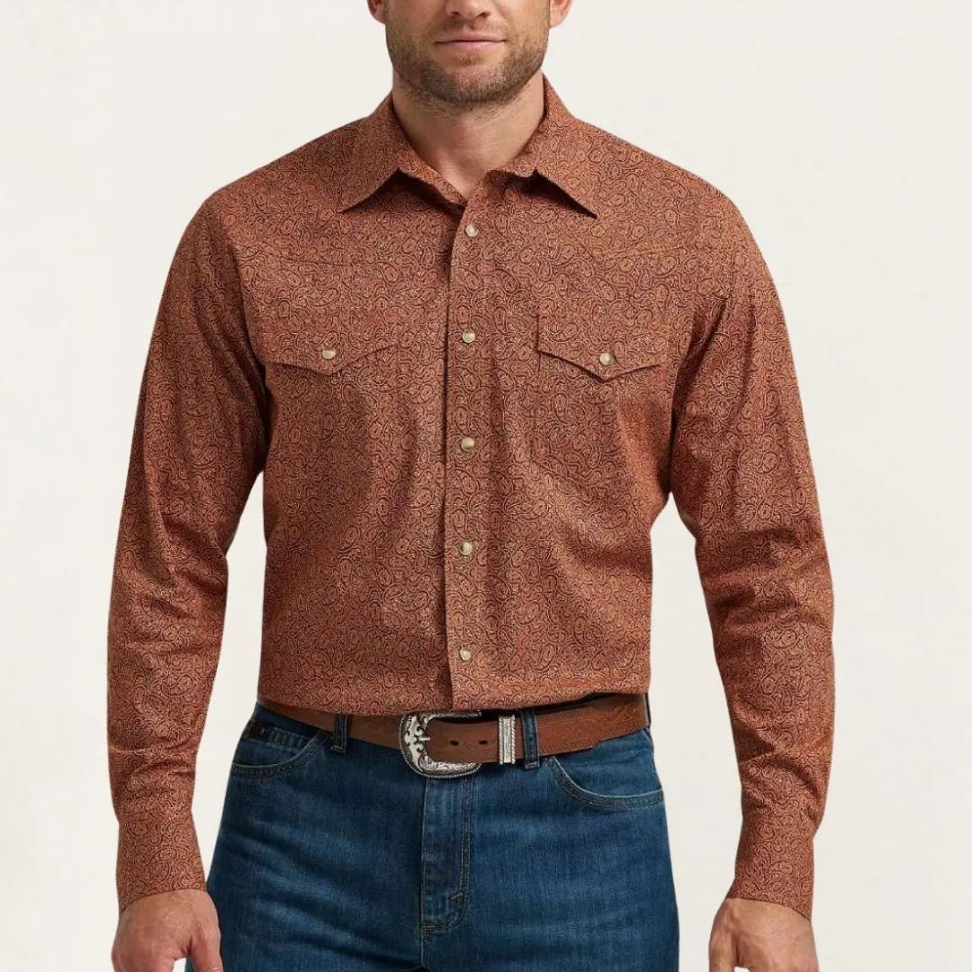 Wrangler Men's 20X Competition Advanced Comfort Long Sleeve Shirt
