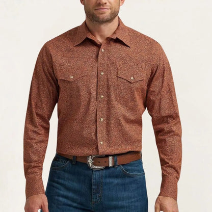 Wrangler Men's 20X Competition Advanced Comfort Long Sleeve Shirt