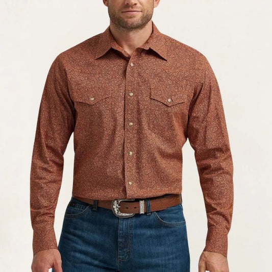 Wrangler Men's 20X Competition Advanced Comfort Long Sleeve Shirt