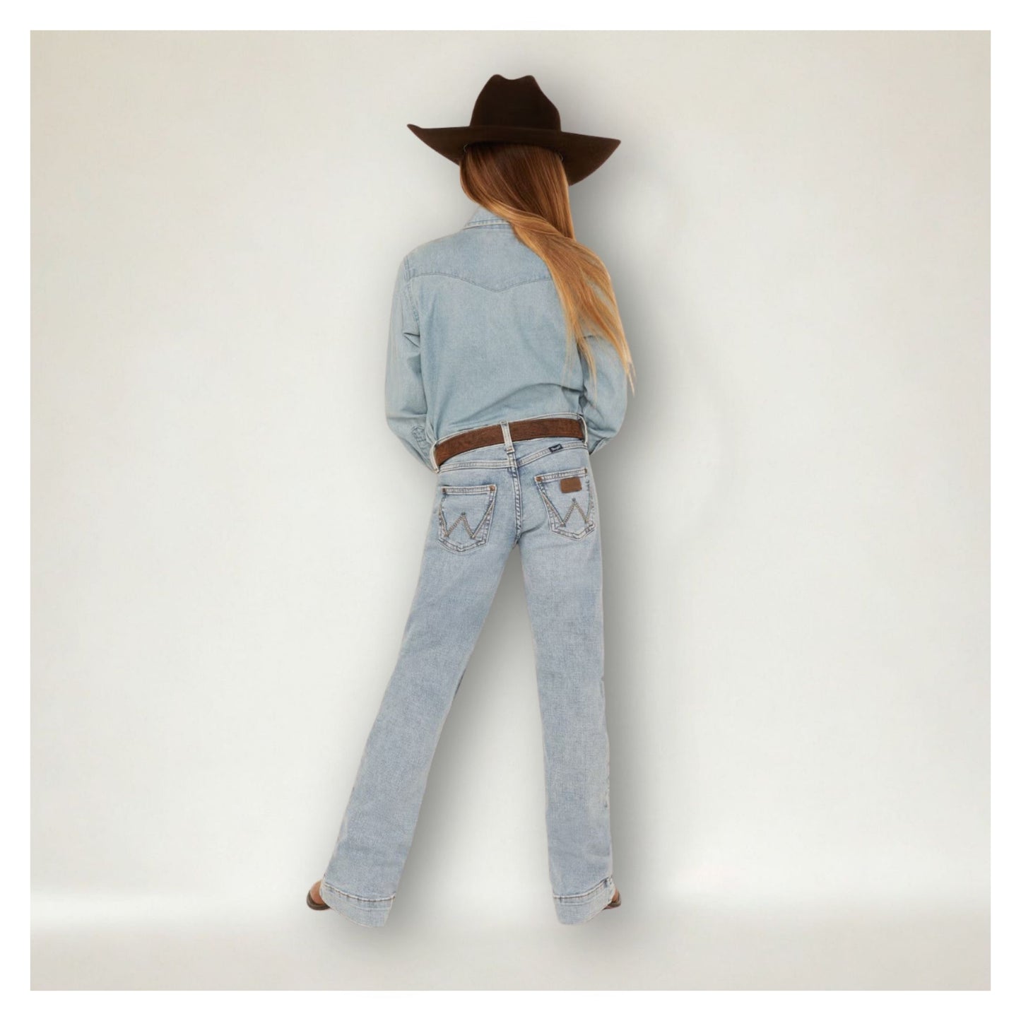 Wrangler Girl's Trouser Light Wash