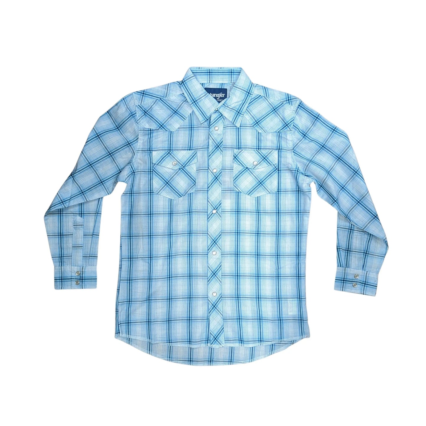 Wrangler Boy's Assorted Long sleeve Western Plaid Shirts weis-western-wear