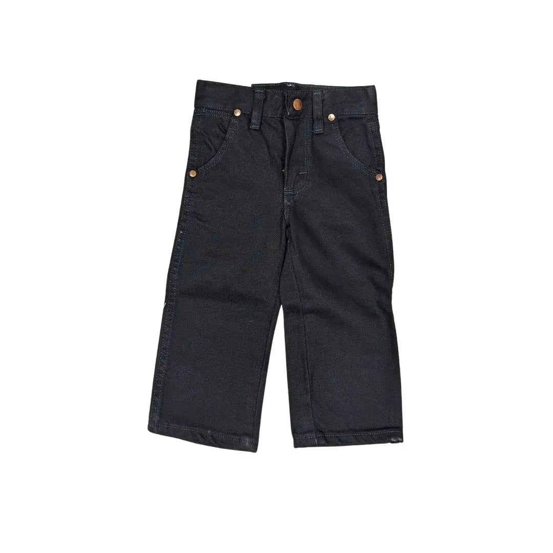 Wrangler Toddler Boy’s Cowboy Cut Prewashed Black Jean weis-western-wear