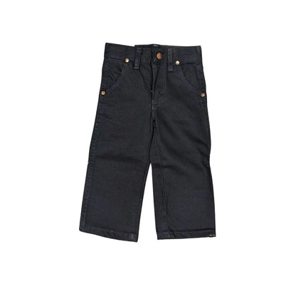Wrangler Toddler Boy’s Cowboy Cut Prewashed Black Jean weis-western-wear