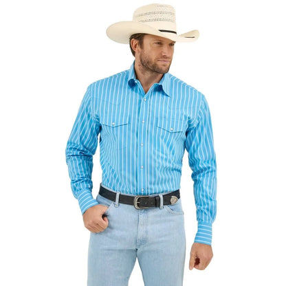 Wrangler Men's Wrinkle Resistant Button Up Shirt 112359484