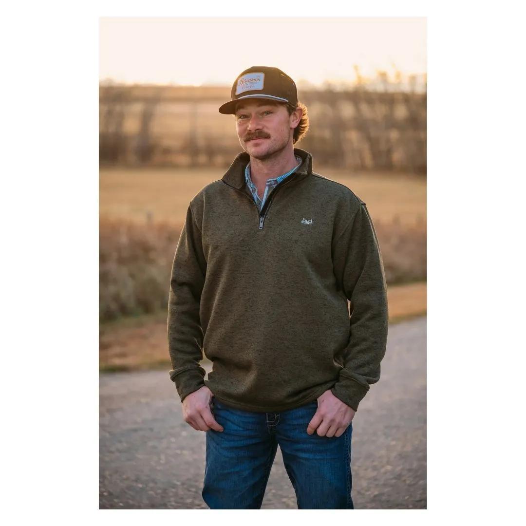 Baredown Brand Men's Pullover  Small Logo 1/4 Zip