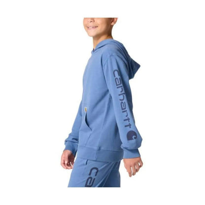 Carhartt Child/Boys Re-Engineered Hoodie Garment Dyed Sweatshirt weis-western-wear