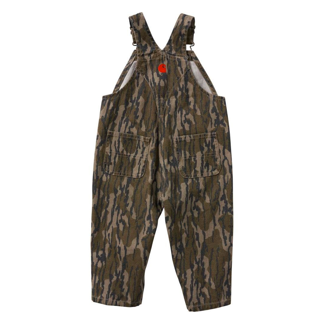 Carhartt Boy's Infant/Toddler Loose Fit Canvass Camo BIB Overall