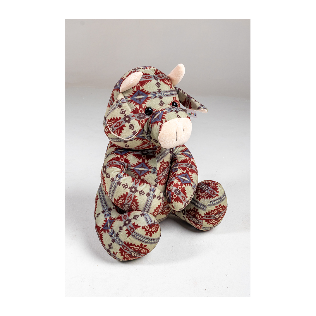 Western Linen Farm Pals Large Stuffed Animals