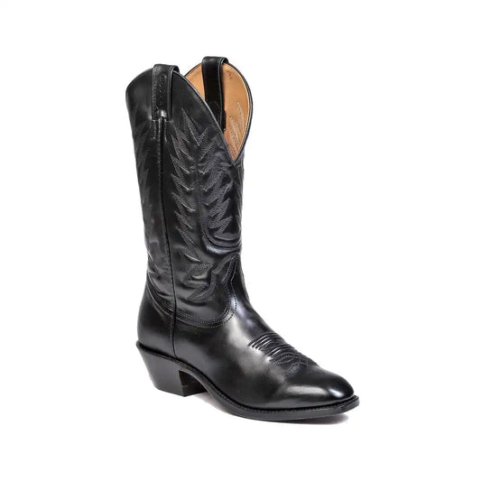 Boulet Men's Cowboy Black Calf Boot