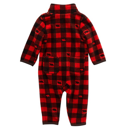 Carhartt Boy's Long Sleeve Printed Zip-Front Coverall (Infant)