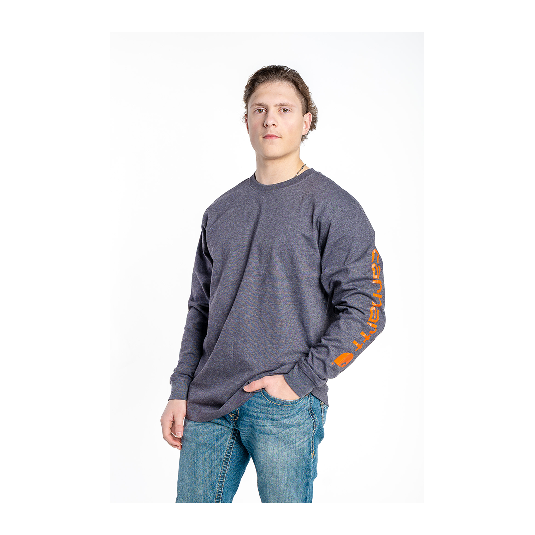 Carhartt Men’s T-Shirt Long Sleeve Loose