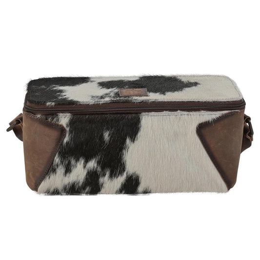 STS Cowhide Maddi Makeup Carry All weis-western-wear
