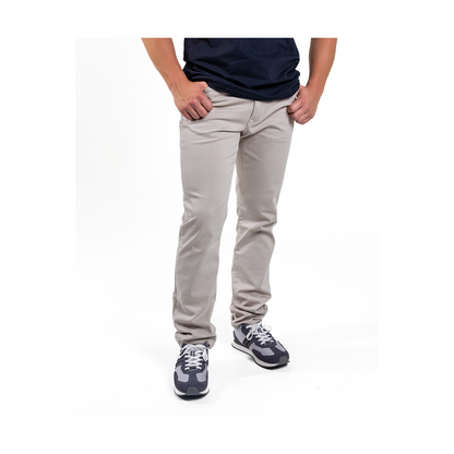 34 Heritage Men's COURAGE Pants in Oyster Summer Coolmax