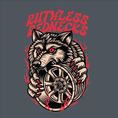 Ruthless Rednecks Alpha - Supercharged 12oz Hoodie Charcoal weis-western-wear