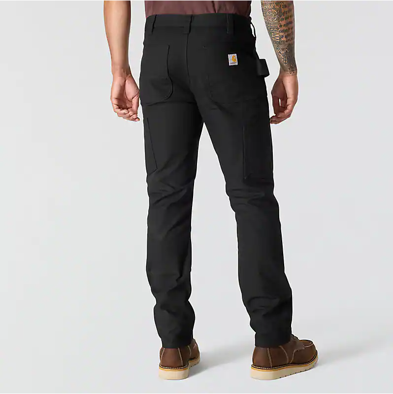 Carhartt Men's Slim Tapered Rugged Flex™ Duck Double-Front Dungaree