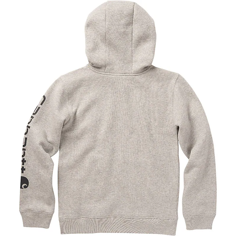 Carhartt Boy’s Hoodie Long Sleeve Graphic Carhartt Brown