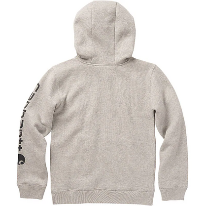 Carhartt Boy’s Hoodie Long Sleeve Graphic Carhartt Brown
