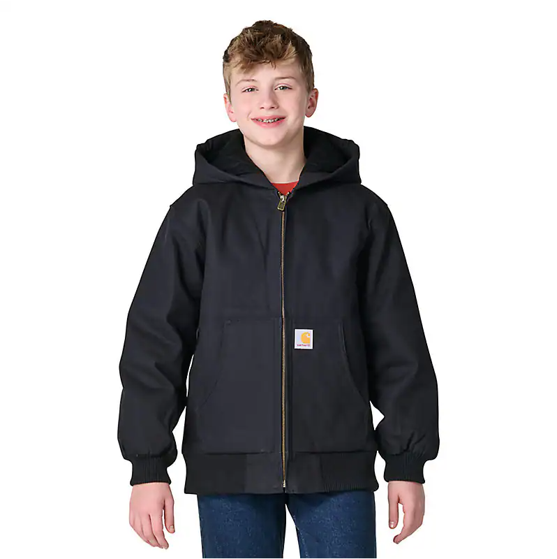 Carhartt Boys' Canvas Insulated Active Jacket