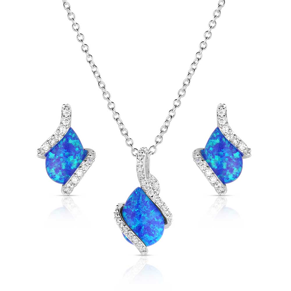 Montana Silversmiths River Lights Twin Paths Jewelry Set