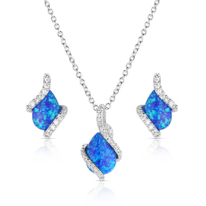 Montana Silversmiths River Lights Twin Paths Jewelry Set