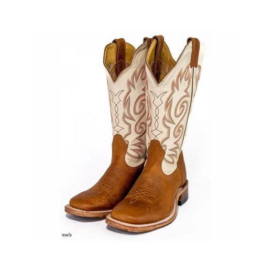 Boulet Women’s Cowgirl Boots 13" Wide Square Toe
