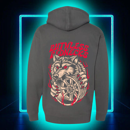 Ruthless Rednecks Alpha - Supercharged 12oz Hoodie Charcoal weis-western-wear