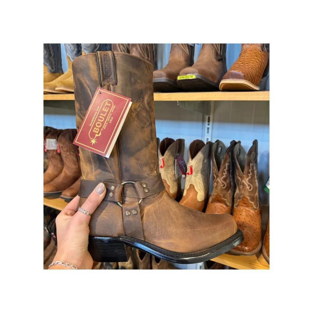 Boulet Biker Boots Men's 11.5" Engineer Motorcycle Boots