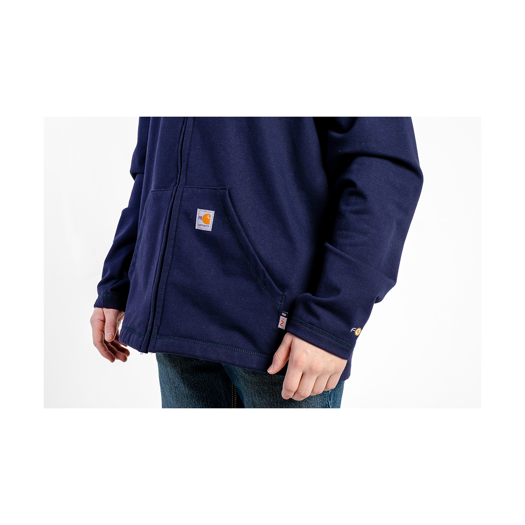 Carhartt Men's Hoodie Work Flame Resistant Heavyweight Zip Hoodie