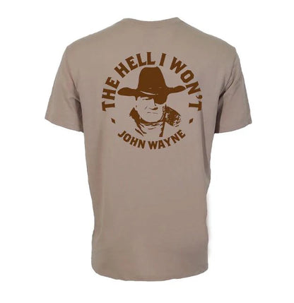 Hooey "John Wayne" Light Brown Pocket T-shirt weis-western-wear