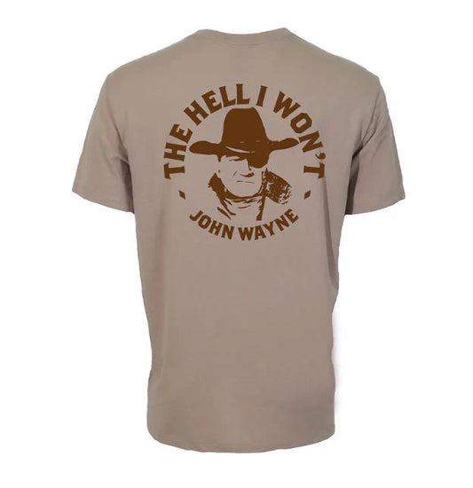Hooey "John Wayne" Light Brown Pocket T-shirt weis-western-wear