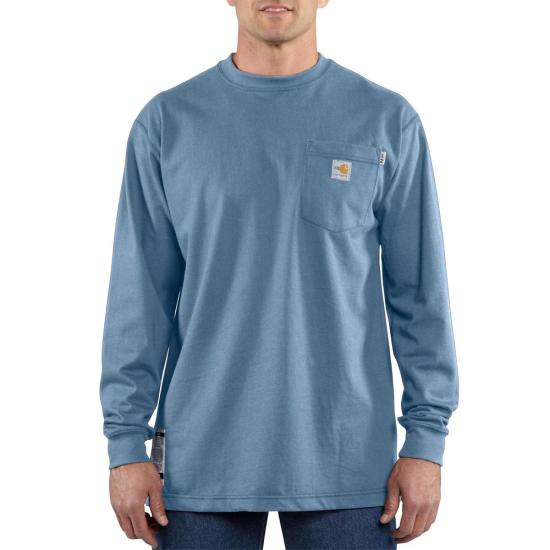 Carhartt Men’s Work Shirt Flame Resistant Force Cotton Long Sleeve