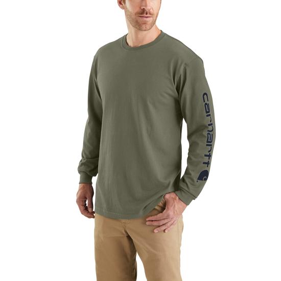Carhartt Men’s T-Shirt Long Sleeve Loose