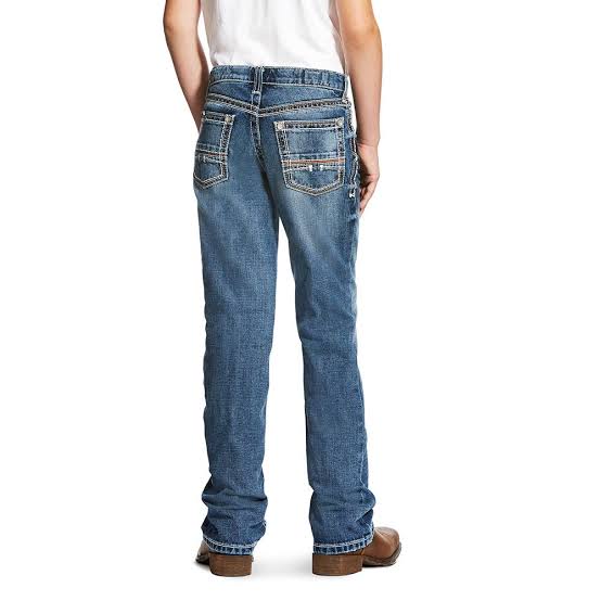 Ariat Boys B4 Coltrane Boot Cut Jeans Relaxed