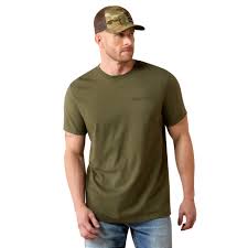Ariat Men's Green Rust Serape Shield T-Shirt