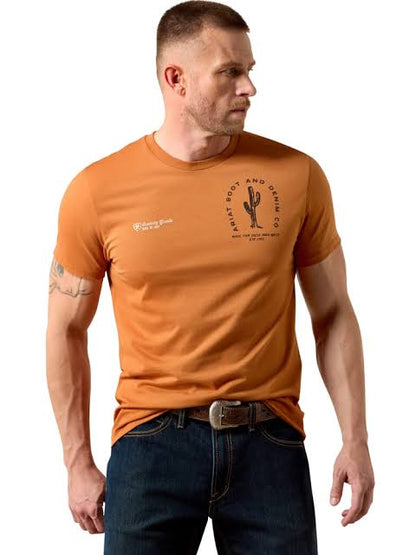 Ariat Men's Tobacco Tough T-Shirt.