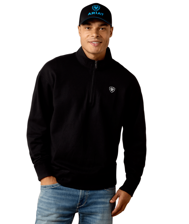 Ariat Men's Holiday 1/4 Zip Sweatshirt