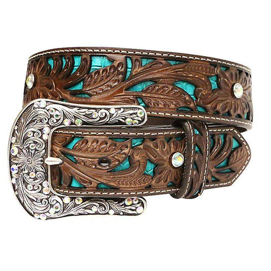 Ariat Women's Tooled Leather Belt