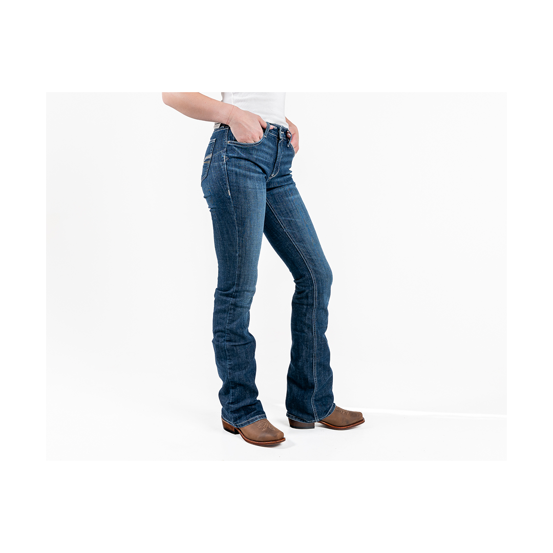 Ariat Women's High Rise Mazie Boot Cut Jeans