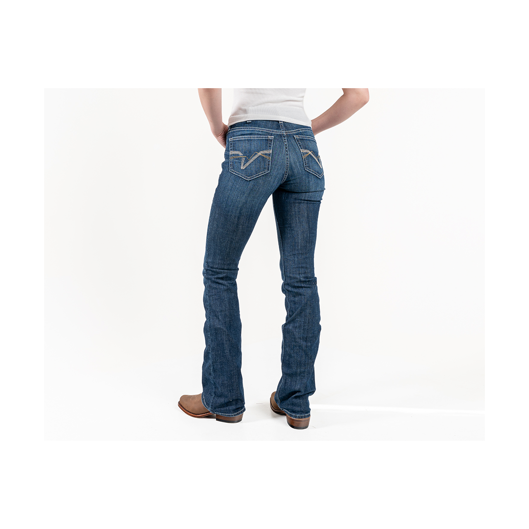 Ariat Women's High Rise Mazie Boot Cut Jeans