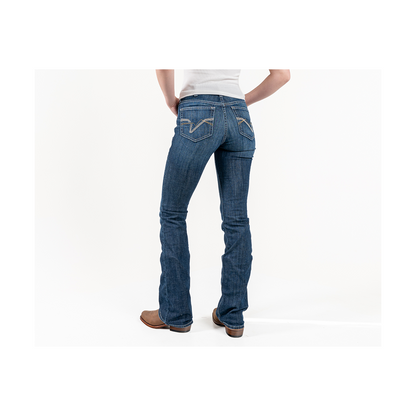 Ariat Women's High Rise Mazie Boot Cut Jeans