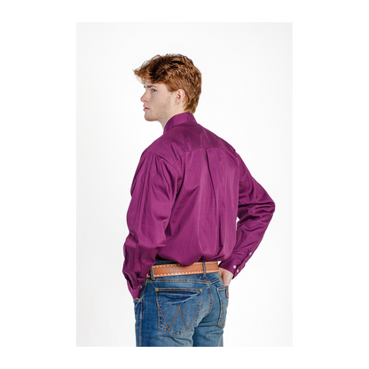 Cinch Men’s Shirt Casual Long Sleeve Square Buttons