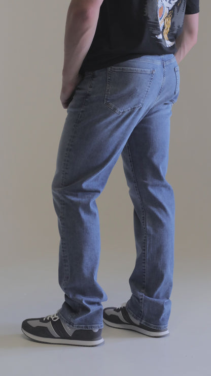 34 Heritage Men's Camino Lt Brushed Vintage Jeans