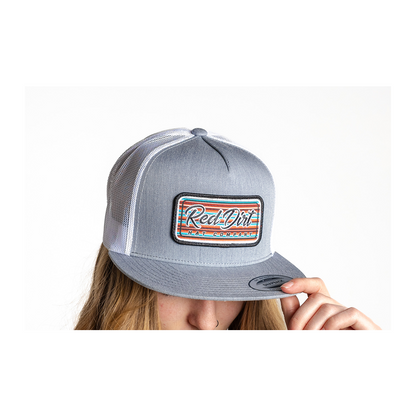 Red Dirt Hat Co Serape 2023 Heather Grey w/ White Cap
