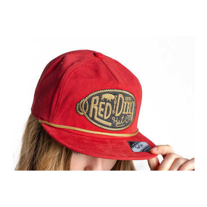 Red Dirt Hat Co Ole' Hondo Red Cap