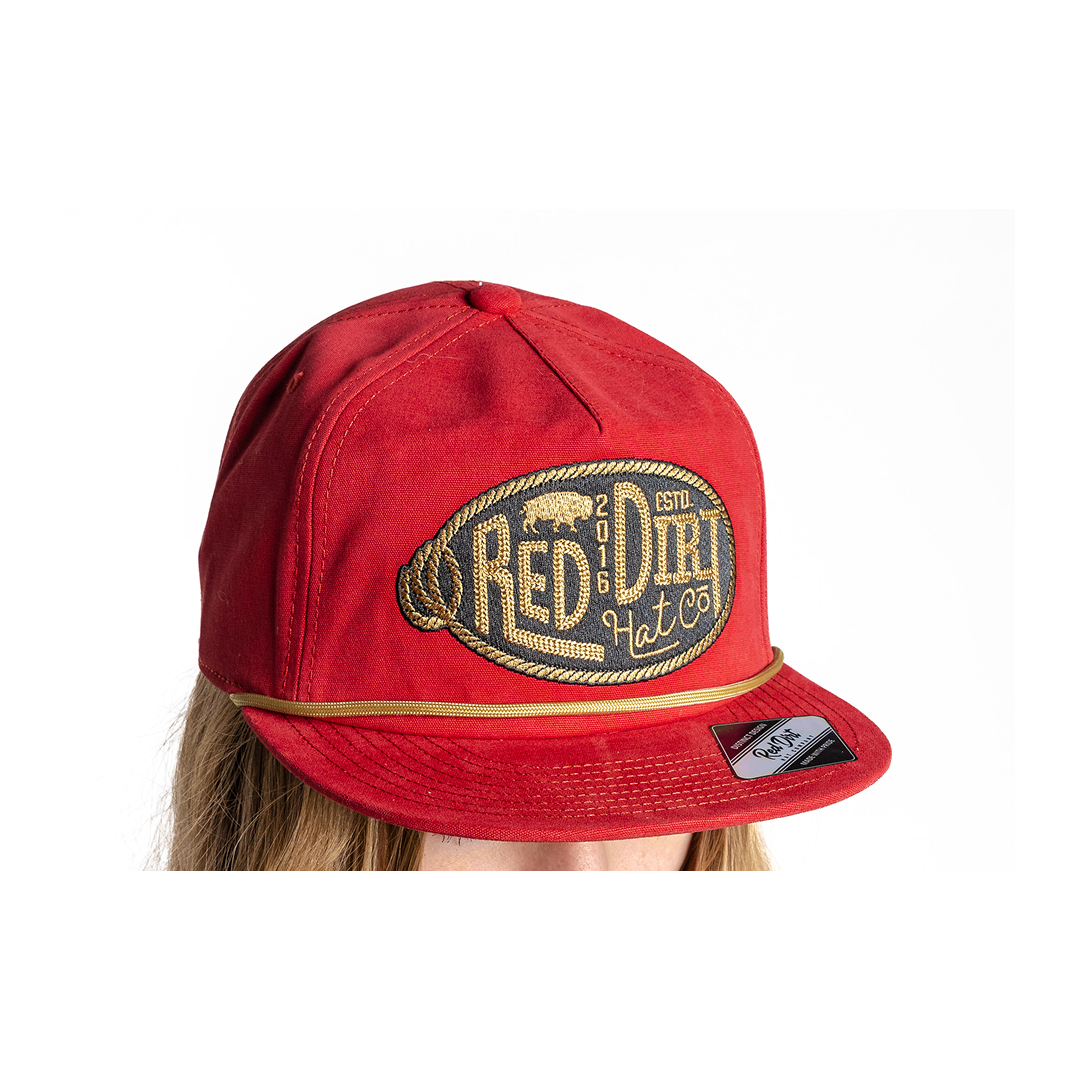 Red Dirt Hat Co Ole' Hondo Red Cap